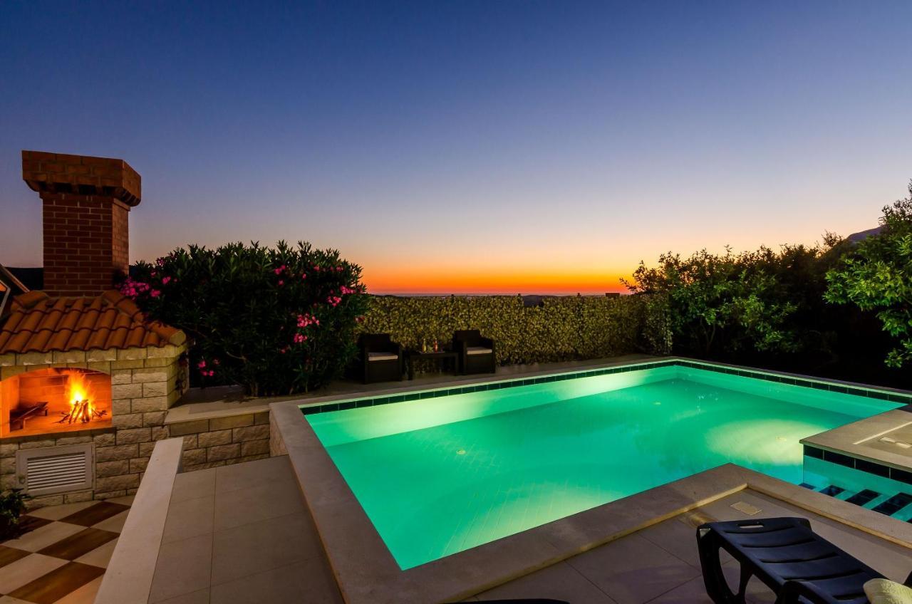Villa Mateo With Private Pool Gruda Extérieur photo