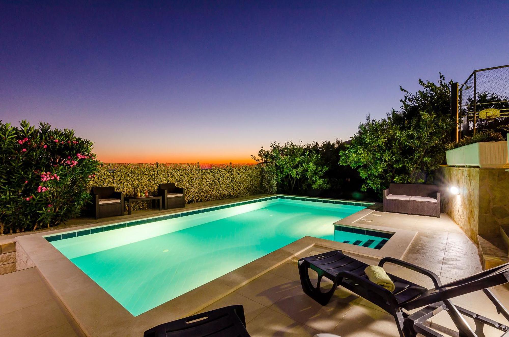 Villa Mateo With Private Pool Gruda Extérieur photo