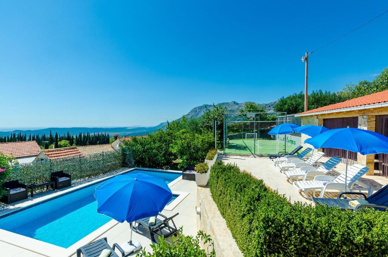 Villa Mateo With Private Pool Gruda Extérieur photo